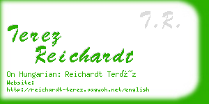 terez reichardt business card